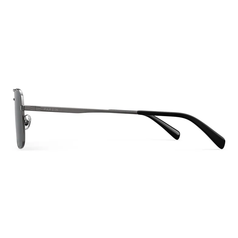 PARZIN Plate Alloy Frame Aviator Sunglasses Men's-5