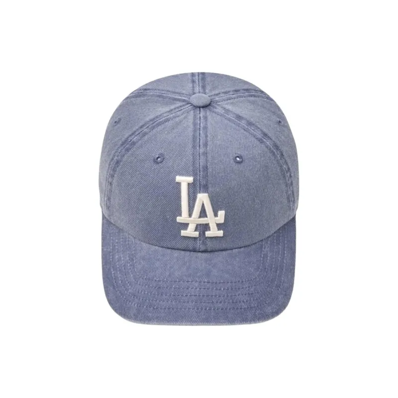 MLB Cotton Baseball Caps Unisex Denim Blue-2