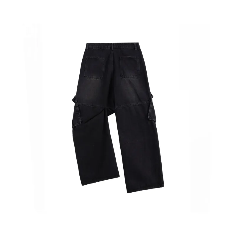 TESTUNG Jeans Men Black-7