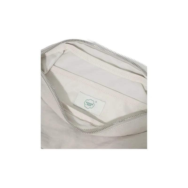 COVERNAT Nylon Shoulder Bag Women's Beige-5