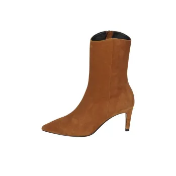 JB MARTIN Emmy Ankle Boots 7cm Women's Orange Brown