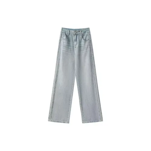 FAIRWHALE Jeans Women's Light Blue