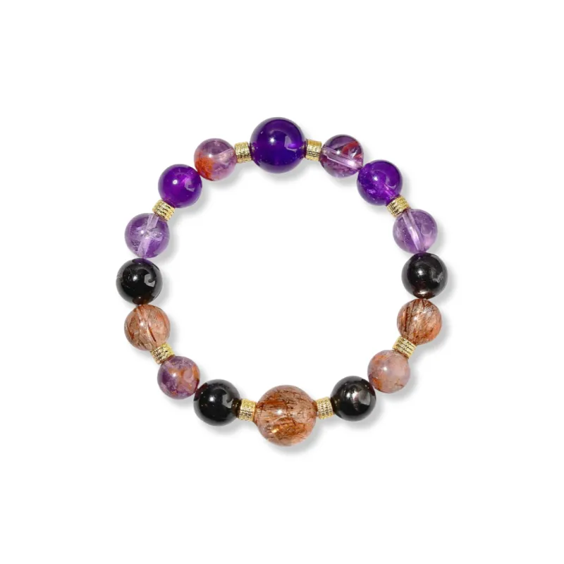Harf Tiger's Eye Stone Jade Bracelets Unisex-13