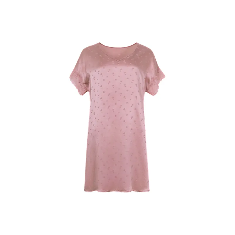 Silk Boundary Nightgown Women's-5