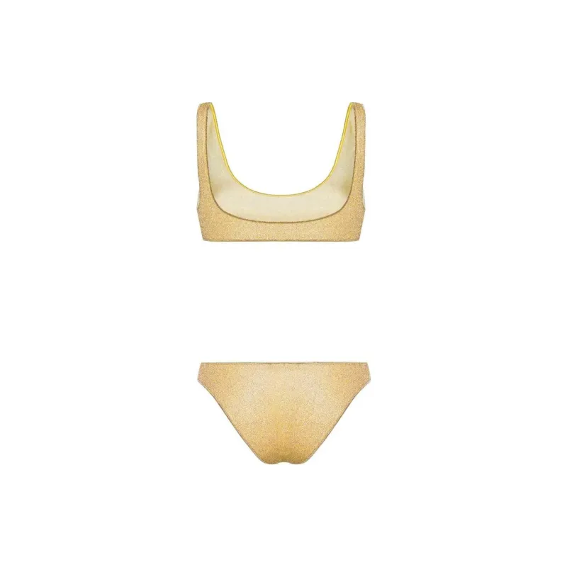 Oséree Lumière Lurex Sleeveless Bikini Set-1