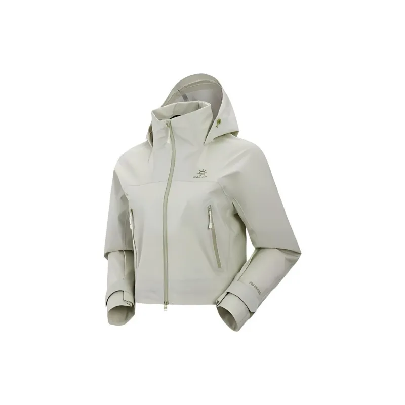 KAILAS Waterproof And Windproof Windbreaker Jacket Women's Green Jade-1