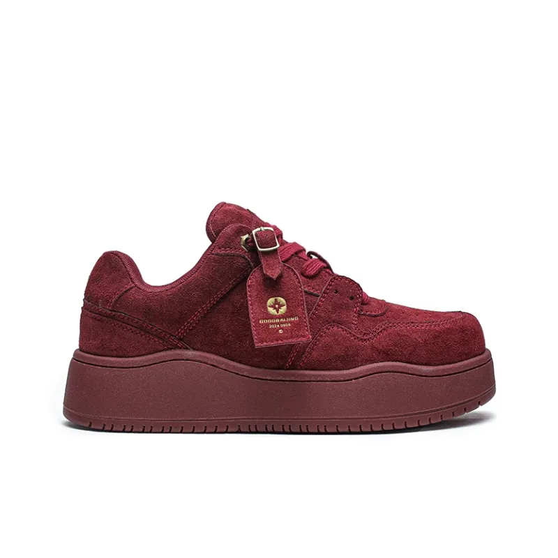 H2 Anti Slip And Wear Resistant Height Increasing Low Top Skateboard Shoes Unisex-7