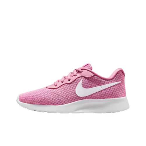 Nike Tanjun EasyOn Elemental Pink Barely Volt Black White Women's