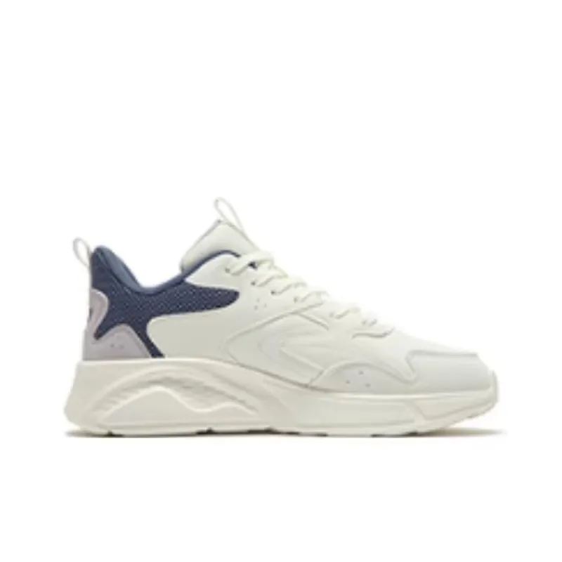 361° Anti Slip Wear Resistant Low Top Casual Shoes Women's White-1