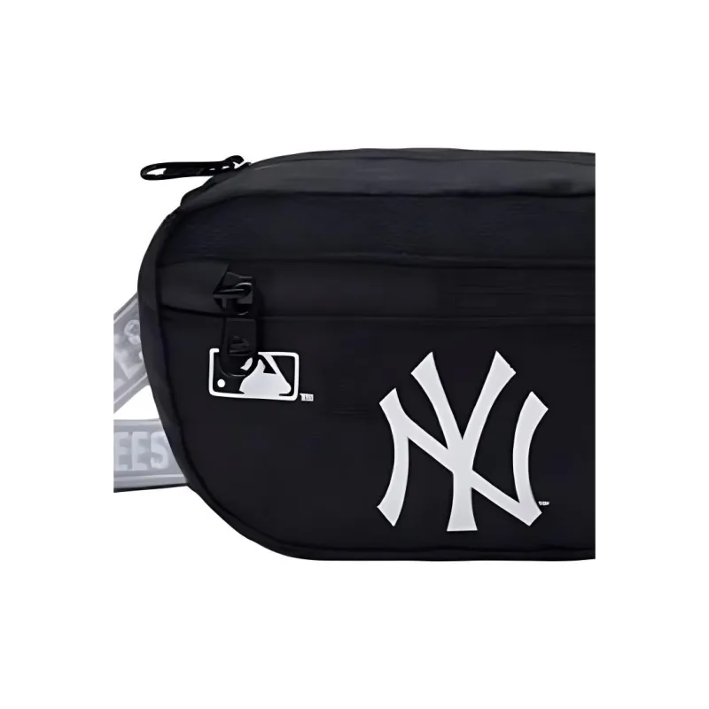 New Era × MLB Collaboration Polyester One Shoulder Crossbody Fanny Pack Small Size Unisex Black-4