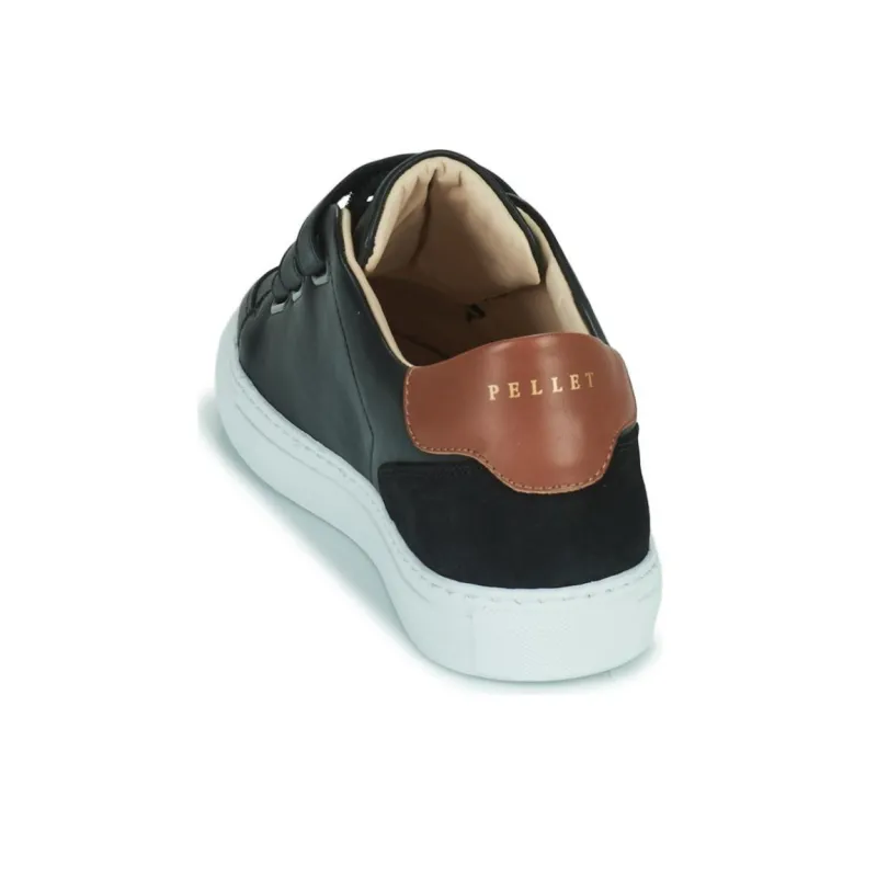 PELLET SID Low-Top Skateboard Shoes Men's Black-5