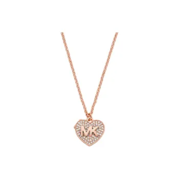 MICHAEL KORS Pavé Heart Locket Necklace