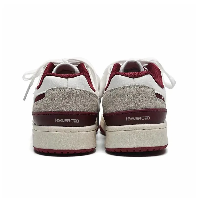 KAAVER OTTO Slip-Resistant Lightweight Breathable Low-Top Skateboard Shoes Women's-14