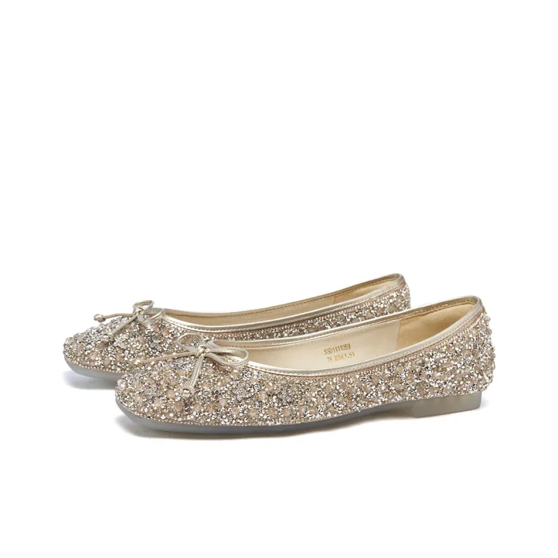 ST&SAT Women's Casual Shoes Women's Silver/Champagne-7