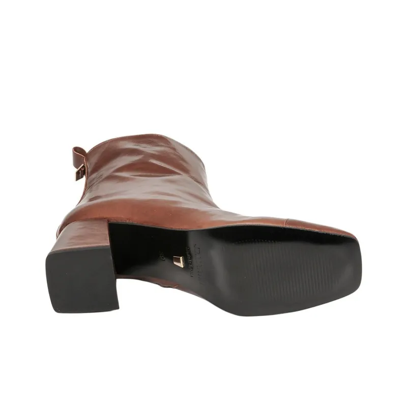 JB MARTIN Vanessa Ankle Boots 7cm Women's Brown-6