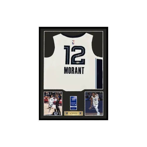 Three For Memphis Grizzlies Basketball Fan Supplies Framed Outer Frame Dimensions Approximately 78x98cm White Unisex