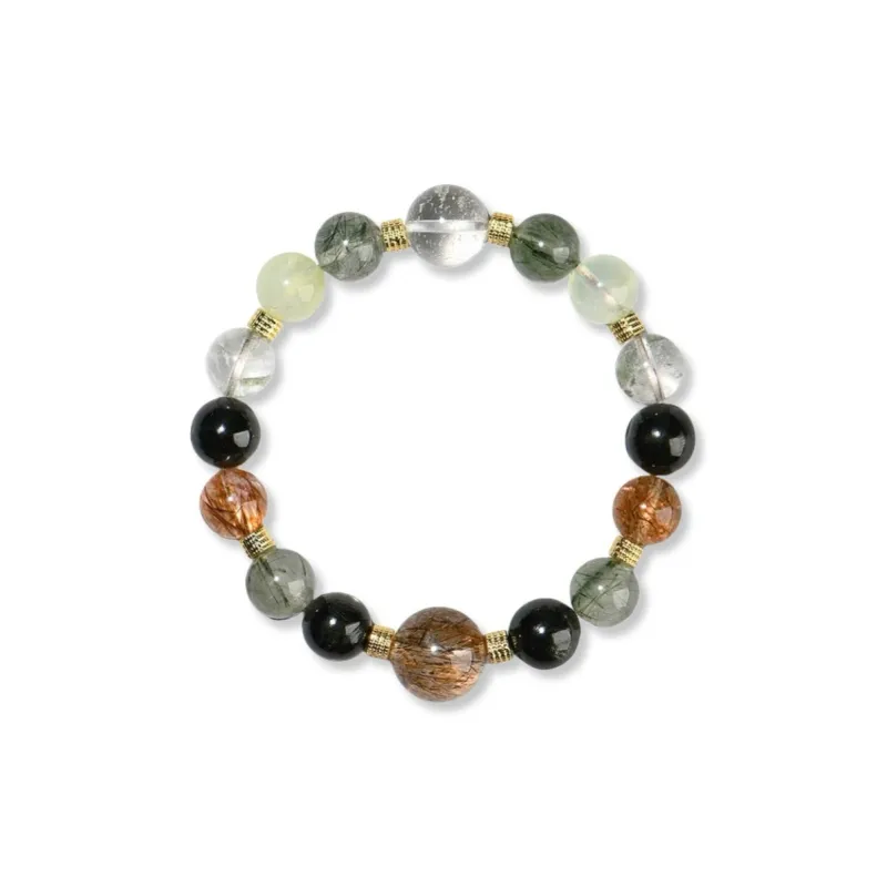 Harf Tiger's Eye Stone Jade Bracelets Unisex-9