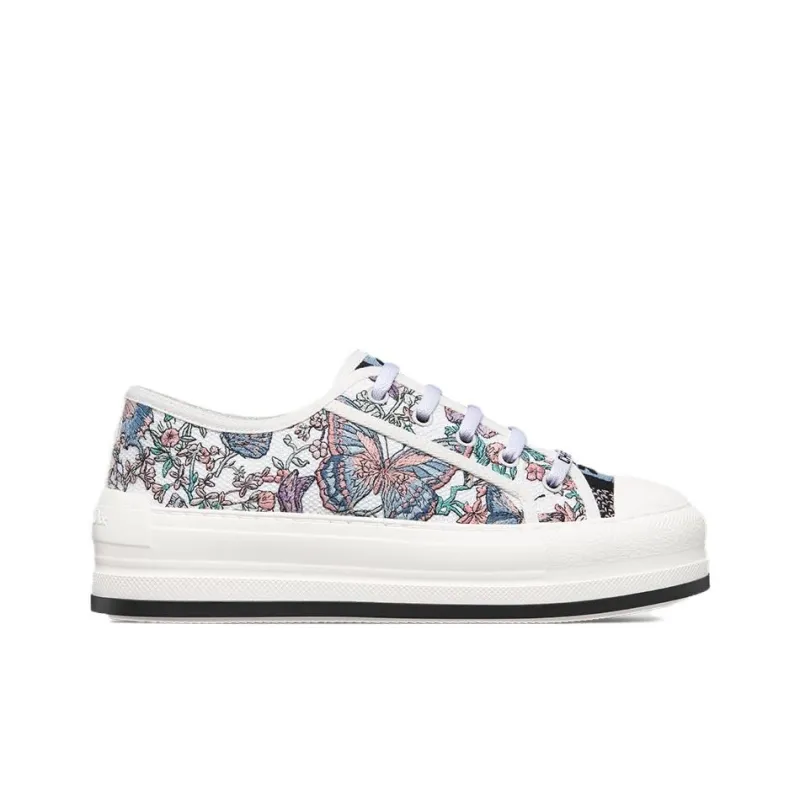 DIOR Walk'n'Dior 2025 Spring Summer Product Collection Low Top Skateboard Shoes Women's White-1