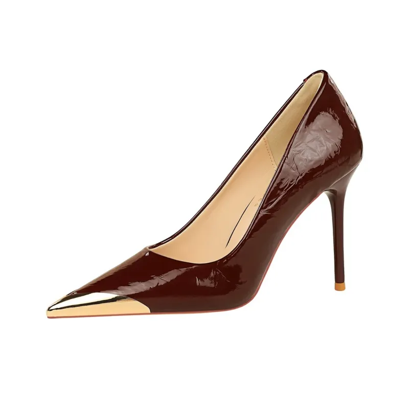 YAFEI XUANYU Slim Heel High Heels 9.5CM Women's-4