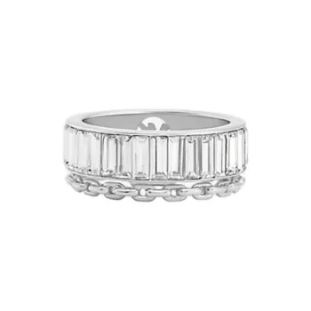MICHAEL KORS Cubic Zirconia Double Layered Ring