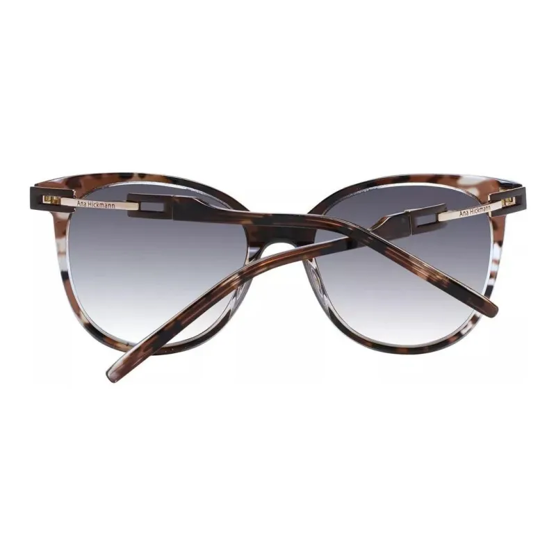 Ana Hickmann Acetate Irregular Shape Sunglasses Women's Tortoiseshell-1