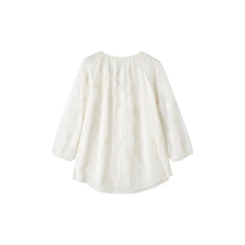 Dme Two Piece Skirt Sets Women's Ecru-1