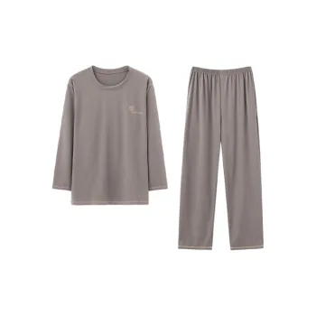 Huggy Kissy Pajama Set Men's Khaki