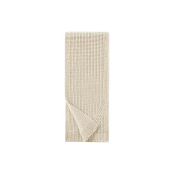 Loro Piana Cashmere Knit Scarves Kids' Antique Paper Color