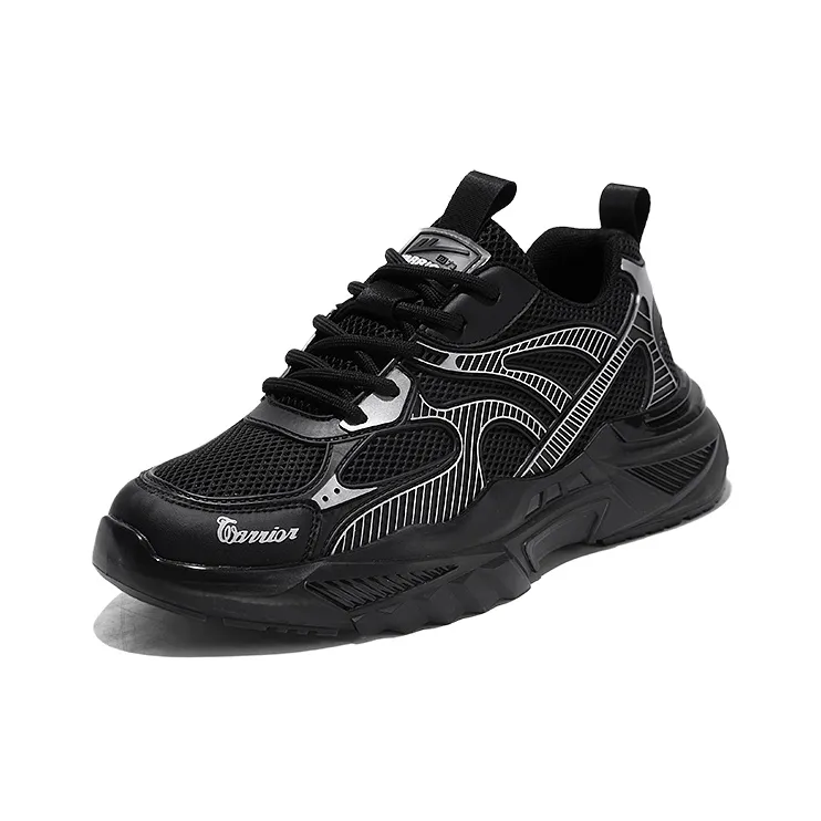 Warrior Abrasion Resistant Breathable Low Top Casual Running Shoes Men's-1