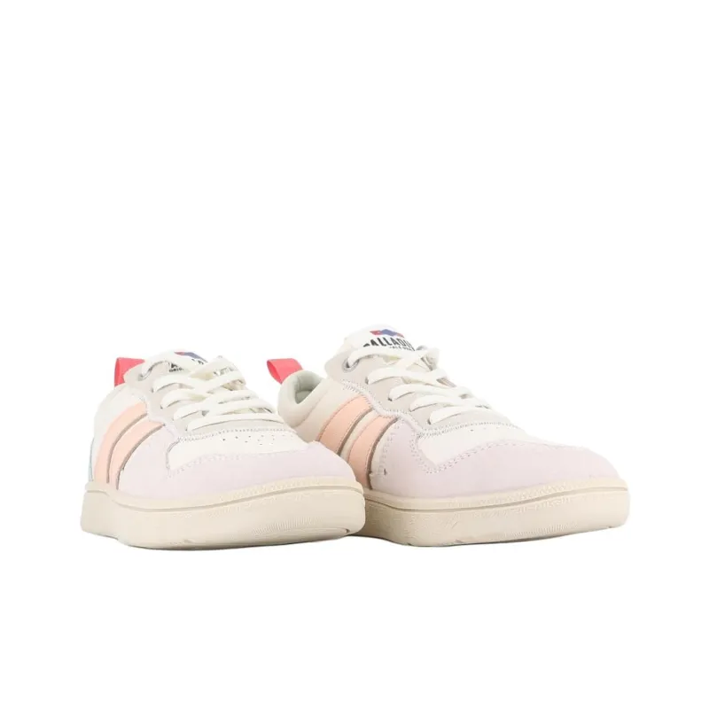 Palladium Anti Slip Wear Resistant Low Top Casual Shoes Unisex Ivory-3