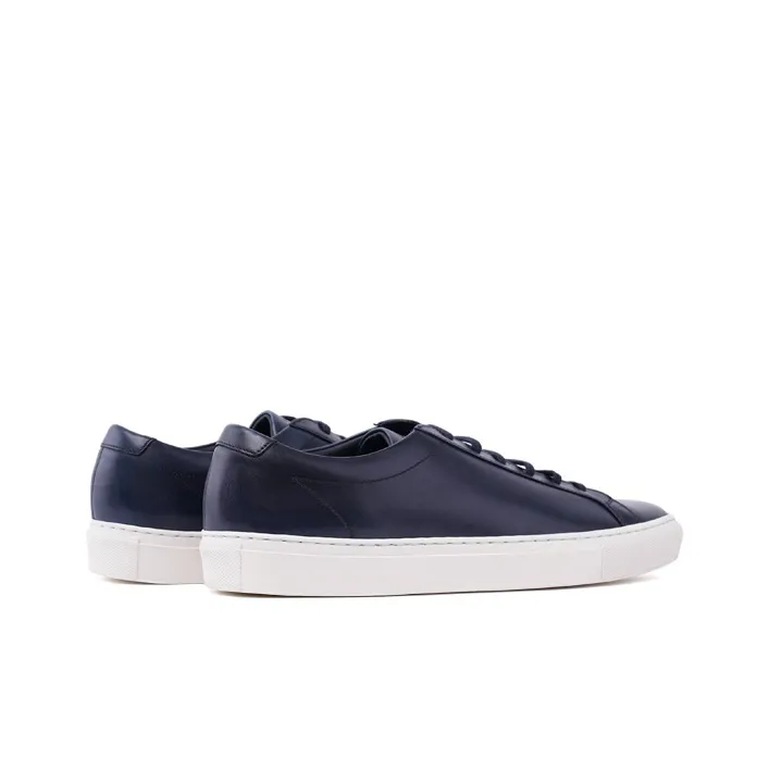 LOAKE Low-Top Skateboard Shoes Men's Marine Blue-2
