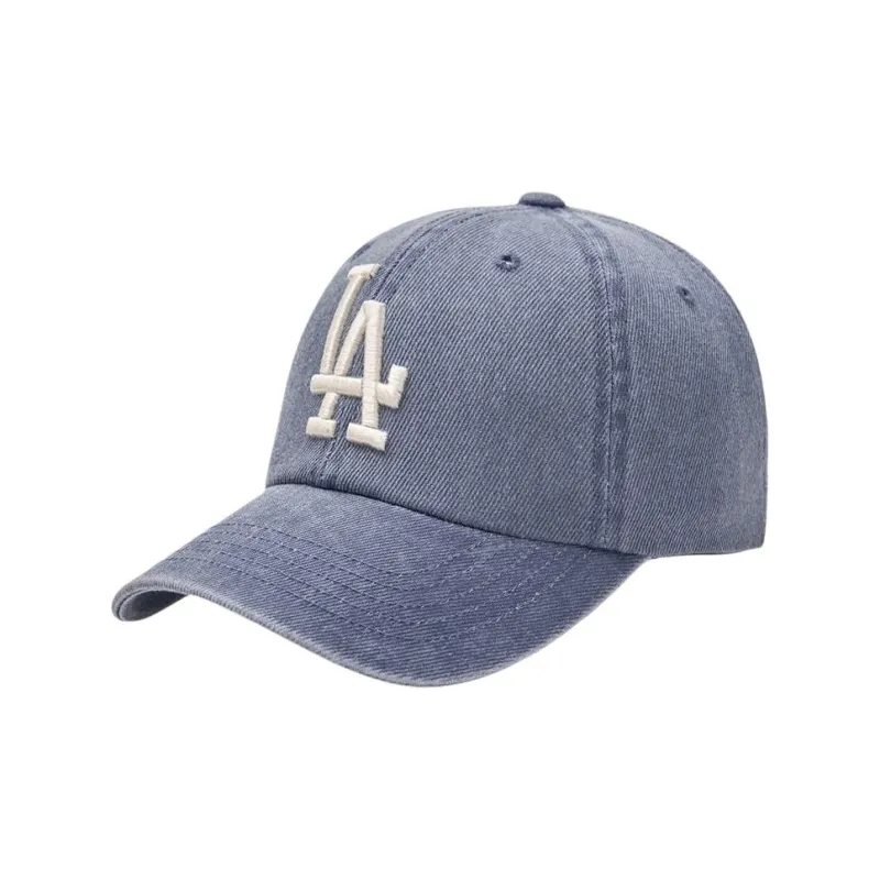 MLB Cotton Baseball Caps Unisex Denim Blue-1