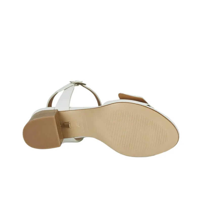 JB MARTIN Eliane Strap Sandals Women's White-5