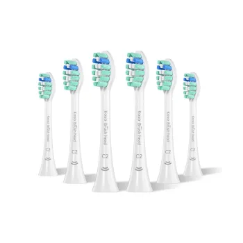 KOXO Compatibility  Philips HX3/6/9/R Collection Electric Toothbrush Head Plaque Removal