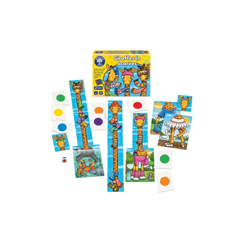 KUAIMANHU Giraffe With Scarf Counting Game Brain Development Board Games-1
