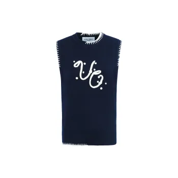 Valeria Obbaco Vest Unisex Navy Blue