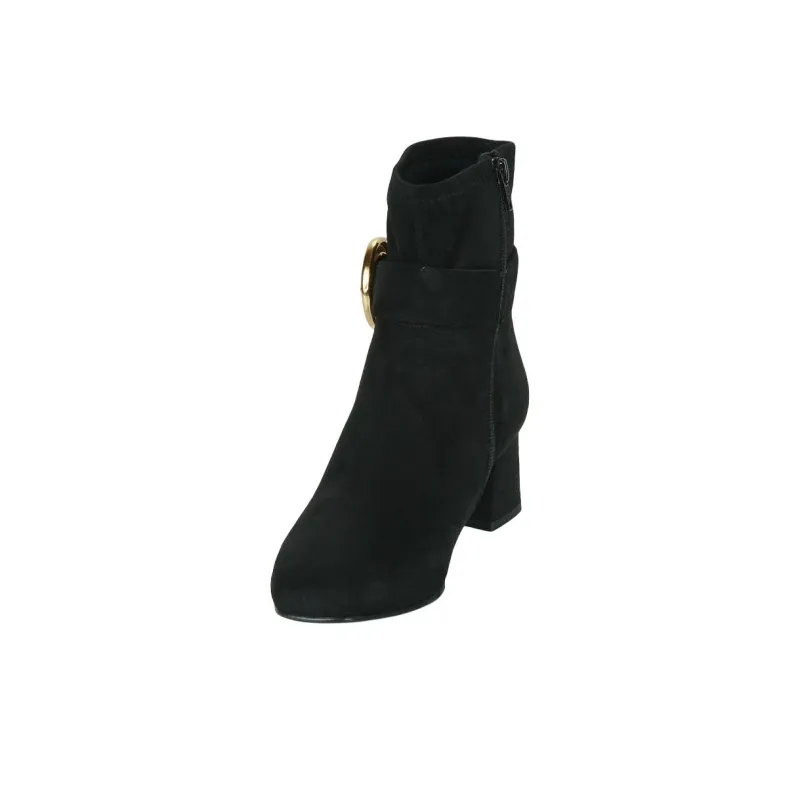 JB MARTIN Adorable Ankle Boots 5cm Women's Black-3