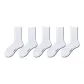 White Long[5 Pack]Terry Sole