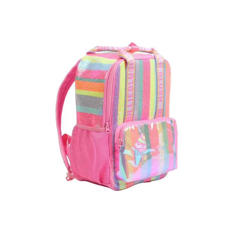 Billieblush Polyester Backpack Women's Pink-1
