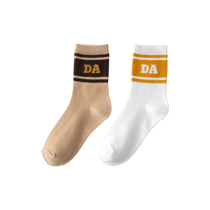 Cotton Gene Mid Calf Socks Unisex Combo Set-7