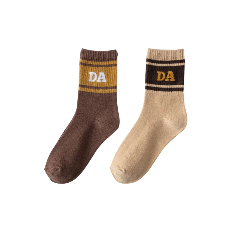 Cotton Gene Mid Calf Socks Unisex Combo Set-8