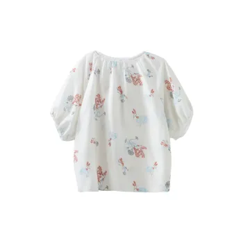【dme】 Chiffon Shirts Women's Ecru