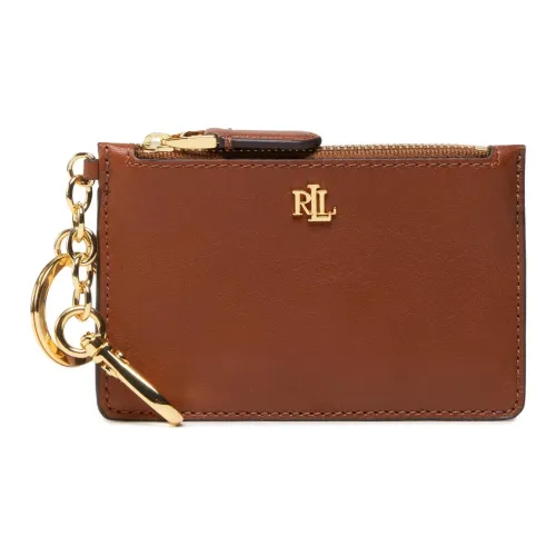Lauren Ralph Lauren Logo-plaque Leather Cardholder