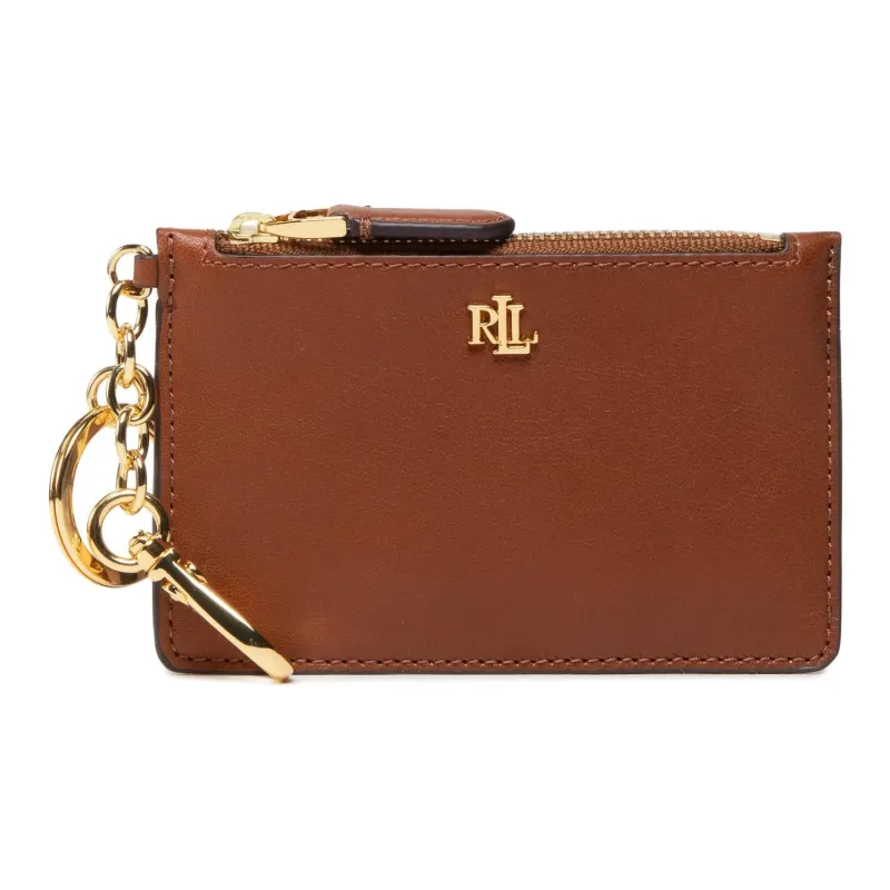 Lauren Ralph Lauren Logo-plaque Leather Cardholder-0