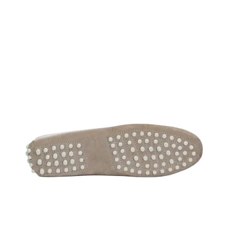 JB MARTIN Tabata Gommino Loafers Women's Gray-6