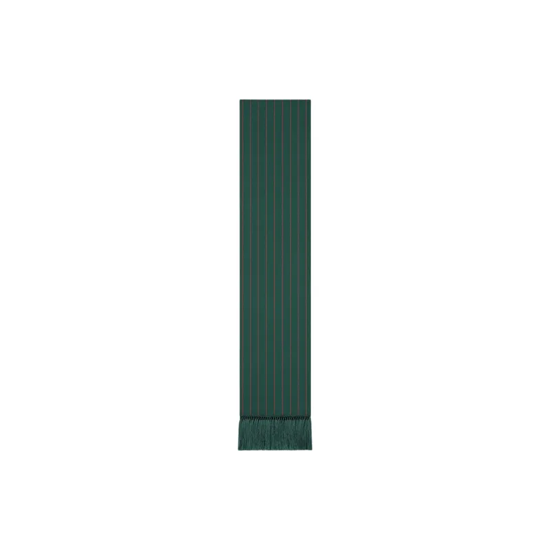 CELINE Smocking Scarf In Silk Twill-0