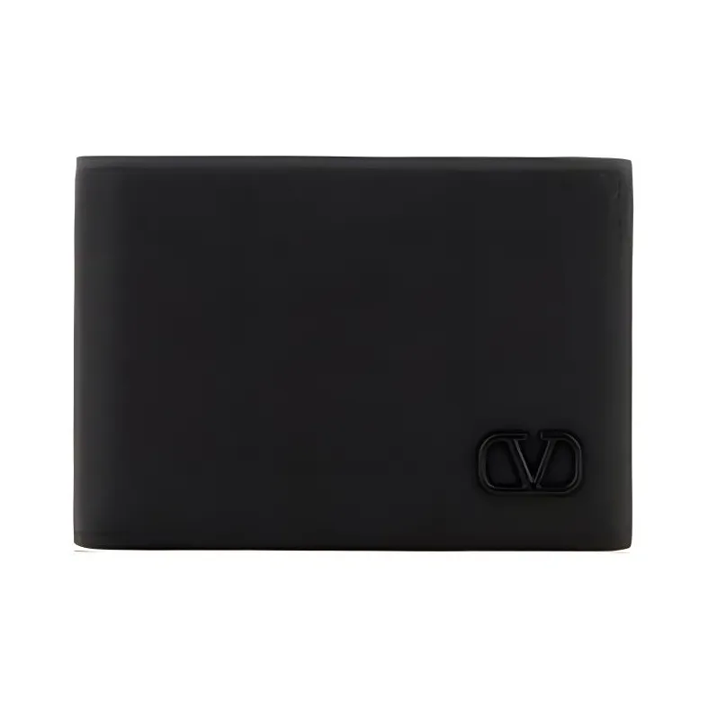 Valentino GARAVANI Leather Wallet Men's Black-0