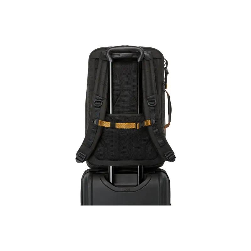 TUMI Alpha Bravo Fabric Backpack Men's Black Agate-7