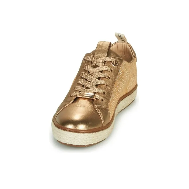 JB MARTIN Inaya Low Top Skateboard Shoes Women's Gold-3