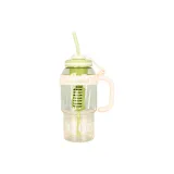 Thickened Lucky Ice King Cup-Green[Independent Tea Compartment]